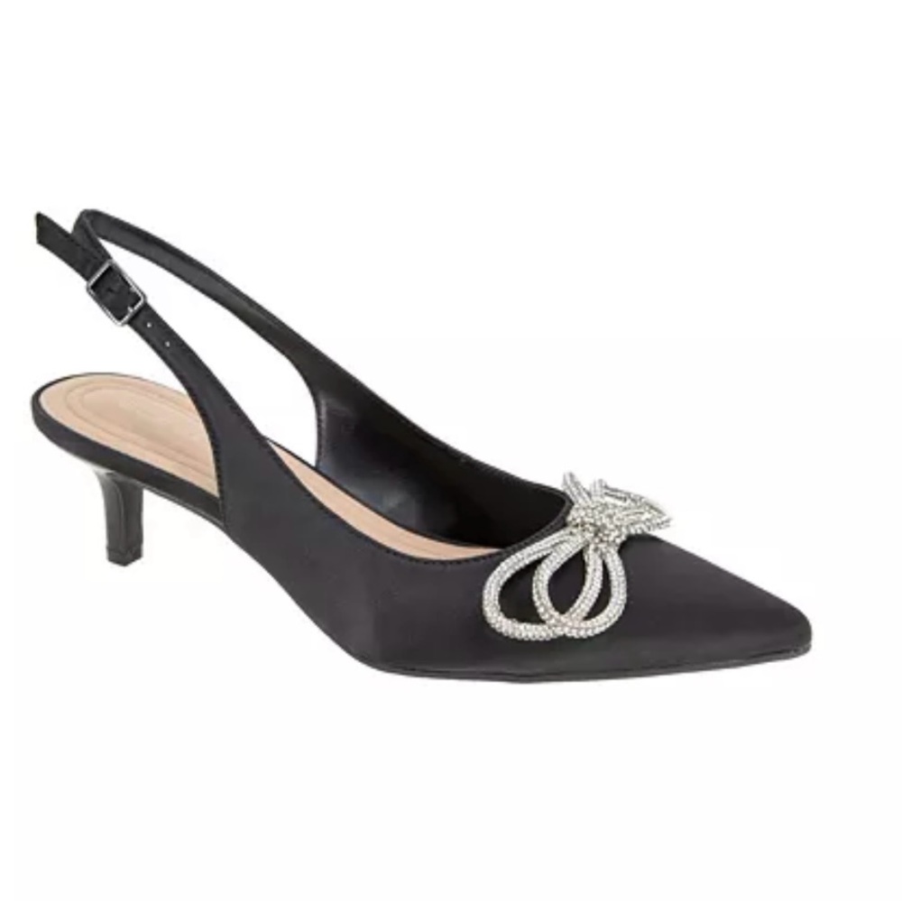 BCBGeneration Donna Pointy Tow Bow Dress Pumps